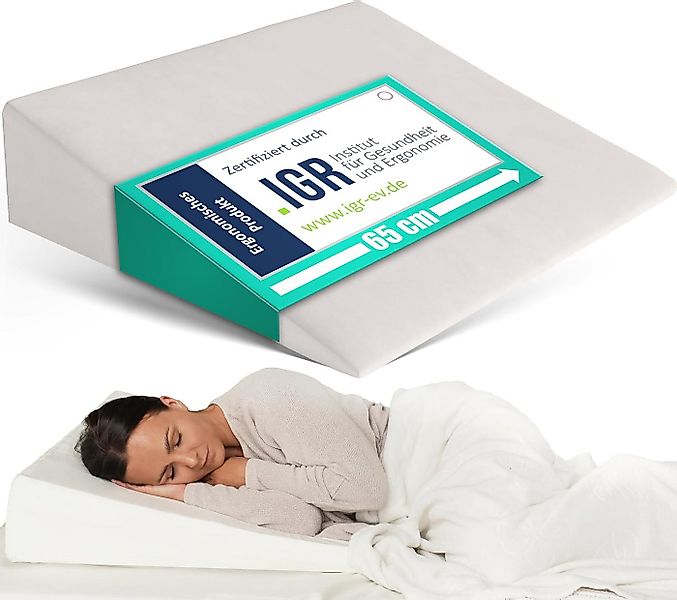 DYNMC you Keilkissen Bett Erhöhung - Bett Kopfteil - Reflux Kissen für Erho günstig online kaufen