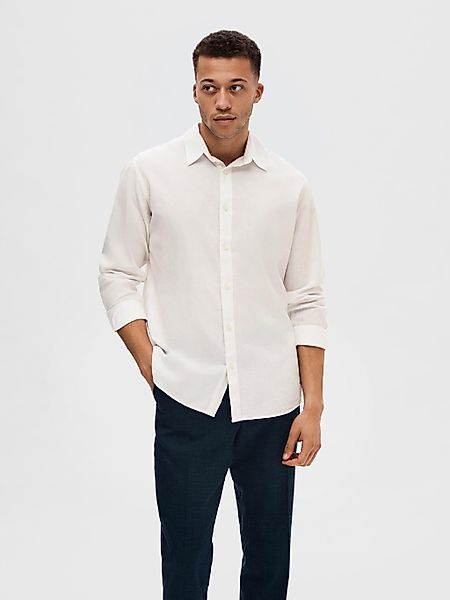 Selected Homme Herren Freizeithemd SLHSLIMNEW-LINEN - Slim Fit günstig online kaufen
