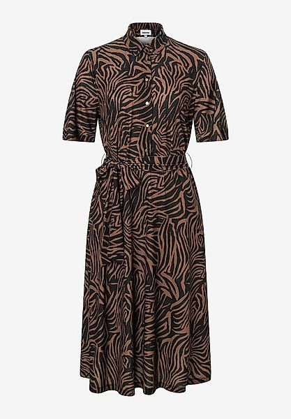 Jerseykleid mit Animalprint günstig online kaufen