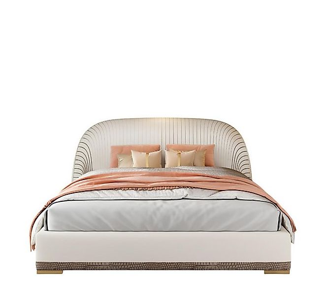 Xlmoebel Bett Neu Luxuriöses Hotel-Schlafzimmer Designer Doppelbett (1-tlg. günstig online kaufen