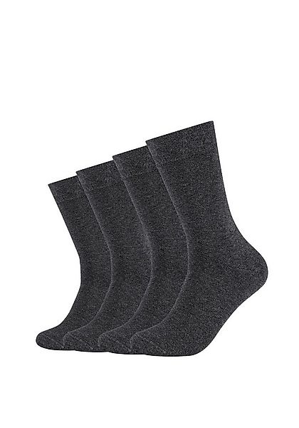 Camano Socken ca-soft (4-Paar) verstärkter Fersen- und Zehenbereich günstig online kaufen