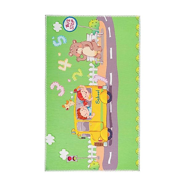 MeGusta Flachflor Teppich Kinder - Jugend Multi Polyester 120x180 cm Horten günstig online kaufen
