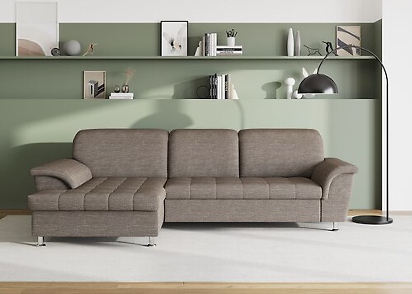 DOMO collection Ecksofa Franzi, wahlweise mit Bettfunktion, Bettkasten und günstig online kaufen