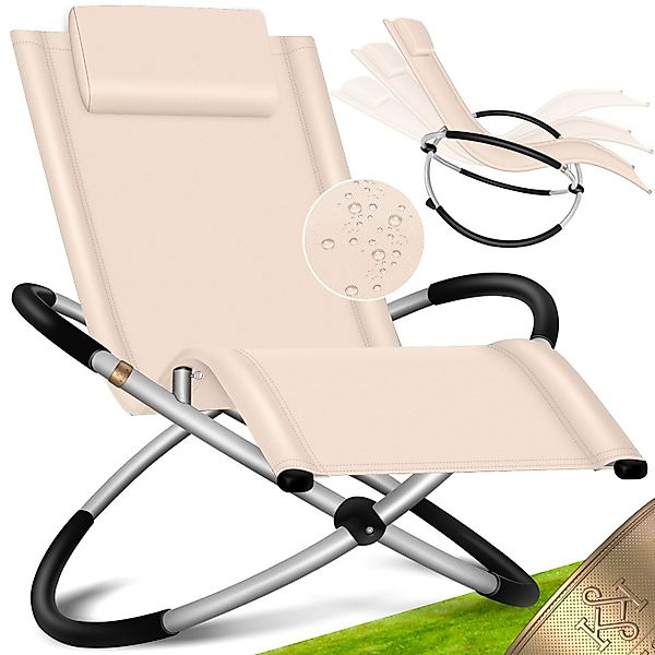 KESSER Gartenliege, Relaxliege Liegestuhl Gartenliege Gartenstuhl günstig online kaufen