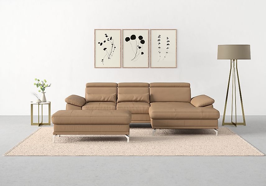sit&more Ecksofa Cabrio L-Form, B: 295 günstig online kaufen