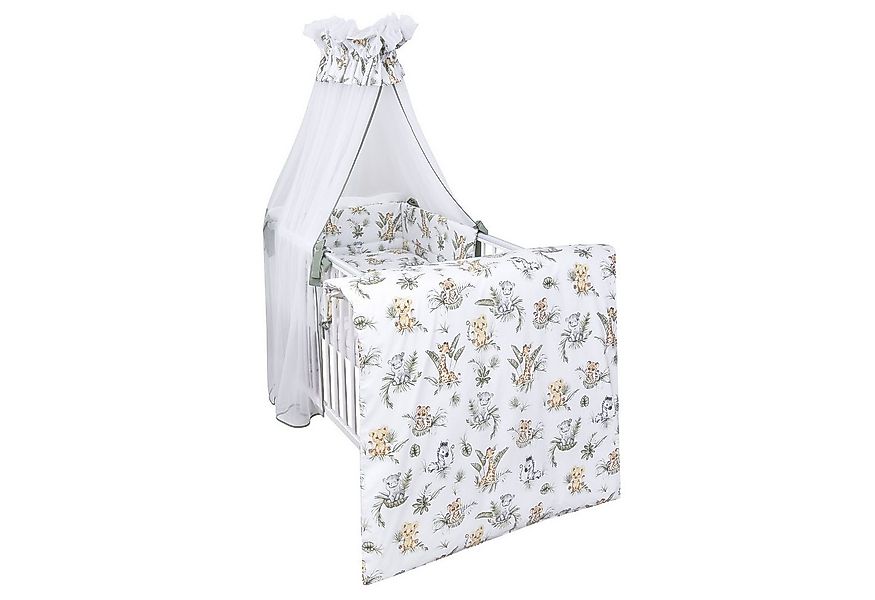 Baby-Delux Babybettwäsche Baby Bettwäsche Set, Baumwolle, 4 teilig, Bettset günstig online kaufen