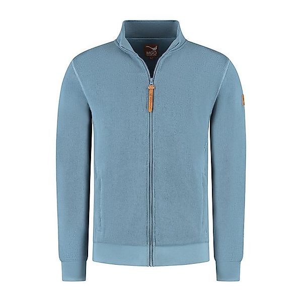 MGO Strickjacke MGO Kay Men Blue M günstig online kaufen