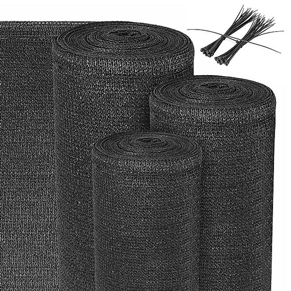 Sol Royal Schattiergewebe SG80 Sichtschutzzaun 100x2500cm Anthrazit günstig online kaufen