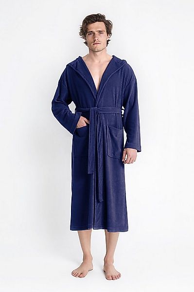 my home Herrenbademantel Sina, ideal für Sauna & Spa, Hotelbademantel, Morg günstig online kaufen