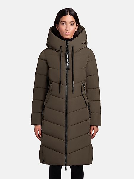 khujo Steppmantel "Mikia2-YM", Warmer Damen Wintermantel mit hohem Kragen u günstig online kaufen