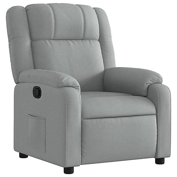 vidaXL Relaxsessel Hellgrauer Stoff 3206200 günstig online kaufen