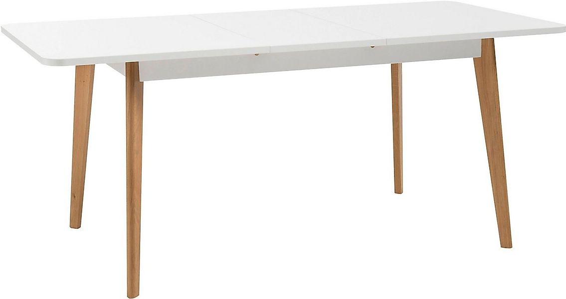 Home affaire Esstisch Merle, Scandi Design, Breite 140 (180) cm günstig online kaufen