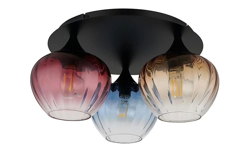 Globo Lighting Deckenleuchte   ¦ schwarz Ø: 47 Lampen & Leuchten > Deckenle günstig online kaufen