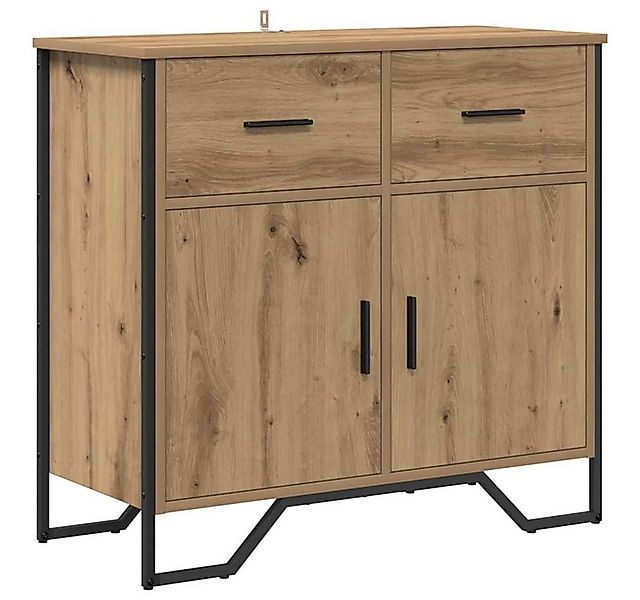 vidaXL Sideboard Sideboard mit Schubladen Artisan-Eiche 79,5 x 35,5 x 74,5 günstig online kaufen