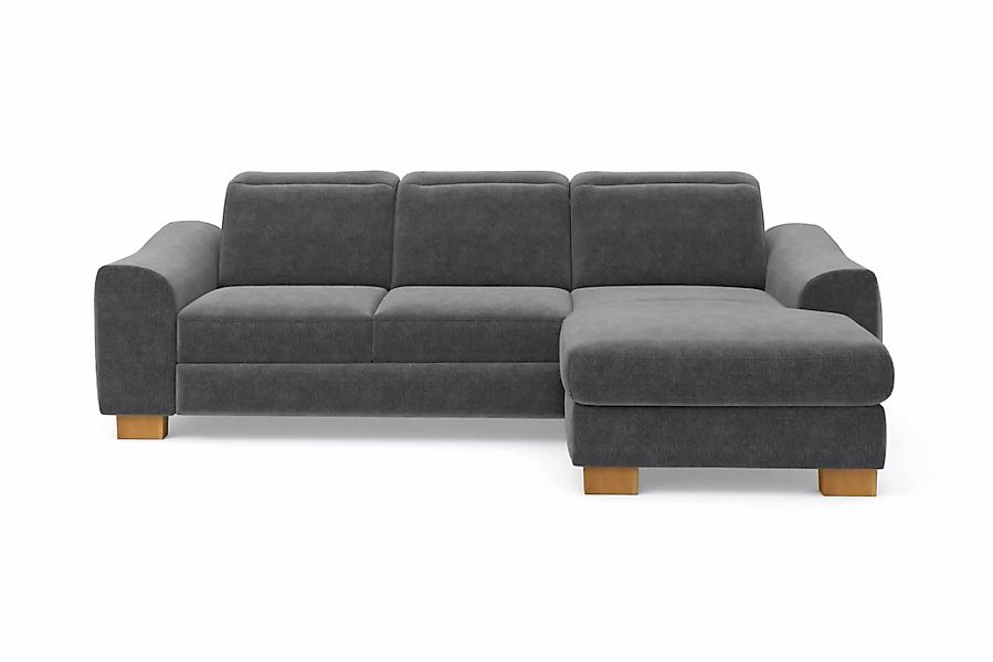 Home affaire Ecksofa »Dundee L-Form«, wahlweise mit Kopfteilverstellung und günstig online kaufen