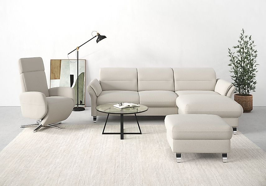 sit&more Ecksofa Grenoble L-Form mit Federkern, günstig online kaufen