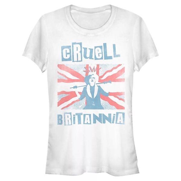 Disney Classics - Cruella - Cruella de Vil Cruell Britannia - Frauen T-Shir günstig online kaufen