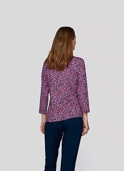 Rabe Print-Shirt "Rabe Elegantes Shirt mit farbenfrohem Blätter-Design" günstig online kaufen