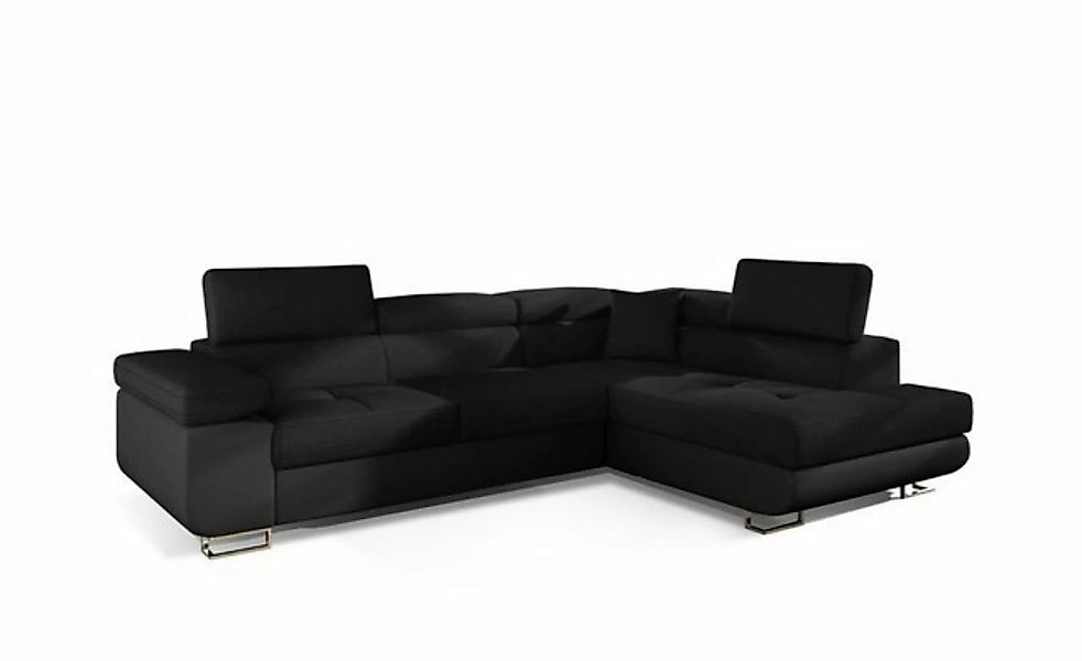 MOEBLO Ecksofa ALESIO, Couch L-Form Polstergarnitur Wohnlandschaft Polsters günstig online kaufen