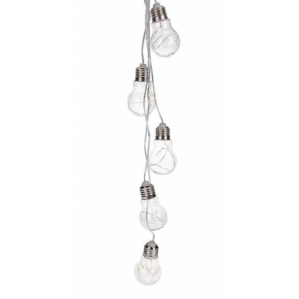 Seasonals LED-Lichterkette LED Glühbirnen Lichterkette 5er günstig online kaufen