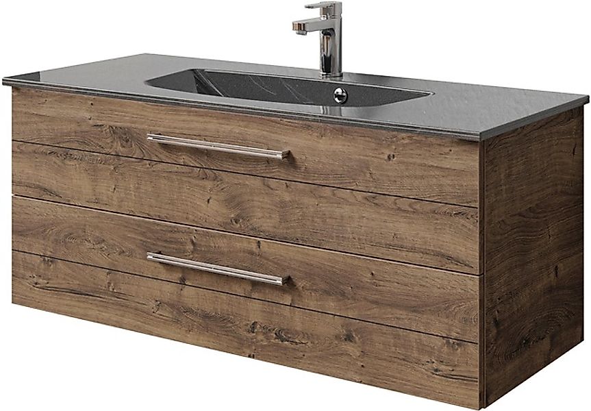 Saphir Waschtisch »Serie 6025 Mineralmarmor-Waschtisch mit Unterschrank, 11 günstig online kaufen