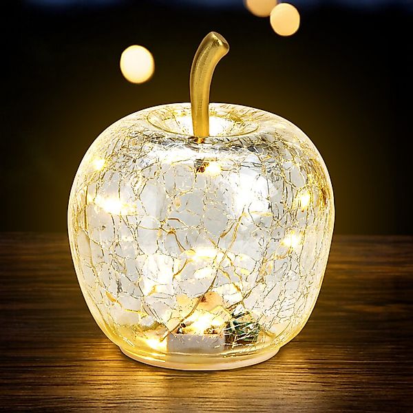 Spetebo LED Dekoobjekt, Ein-/Ausschalter, Timer, LED fest verbaut, warm wei günstig online kaufen