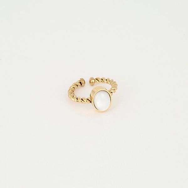 Zag Bijoux Ring Jordanna gold/Perlmutt günstig online kaufen