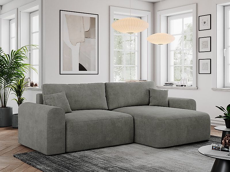 MKS MÖBEL Ecksofa NELSON, Set, Wellenfedern, günstig online kaufen