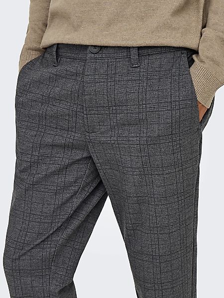 ONLY & SONS Chinoshorts "ONSMARK SLIM CHECK 020933 PANT" günstig online kaufen