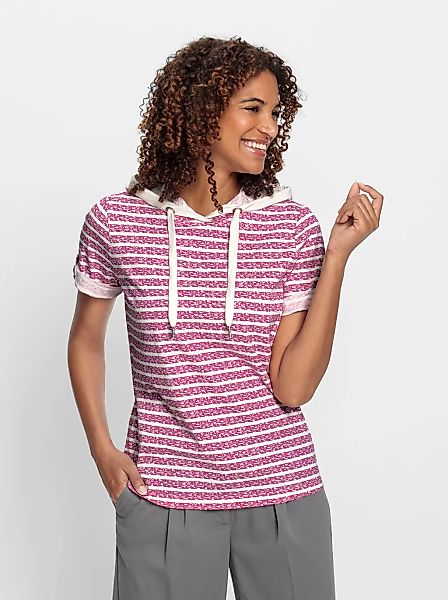 Casual Looks Kapuzenshirt "Kapuzen-Shirt" 1 Stk. tlg. günstig online kaufen