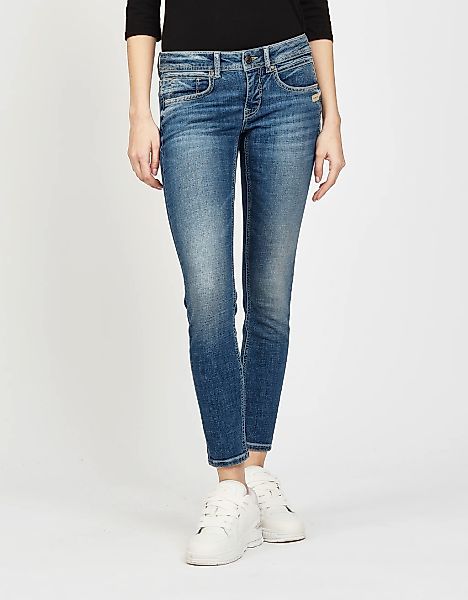 GANG Skinny-fit-Jeans "94FAITH CROPPED", mit verkürzter Beinlänge günstig online kaufen