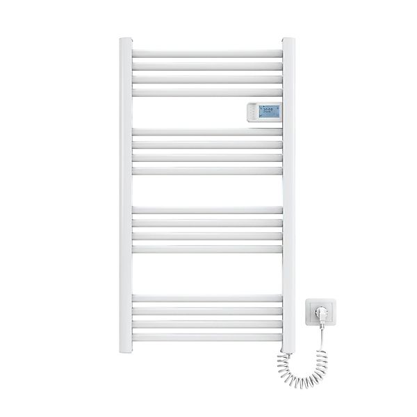 Emke Handtuchwärmer Elektrisch 96x54cm 500W Weiß Heizkörper mit Thermostat günstig online kaufen