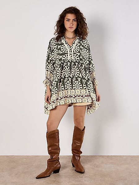 Apricot Oversize-Shirt Bedrucktes Hemd, in Oversized günstig online kaufen