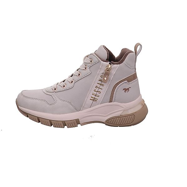 Mustang Shoes Mustang beige Schnürstiefelette günstig online kaufen