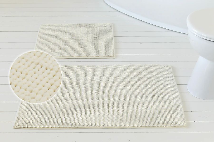 OTTO home Badematte "Kaelan, weicher Chenille" Höhe 14 mm rutschhemmend bes günstig online kaufen