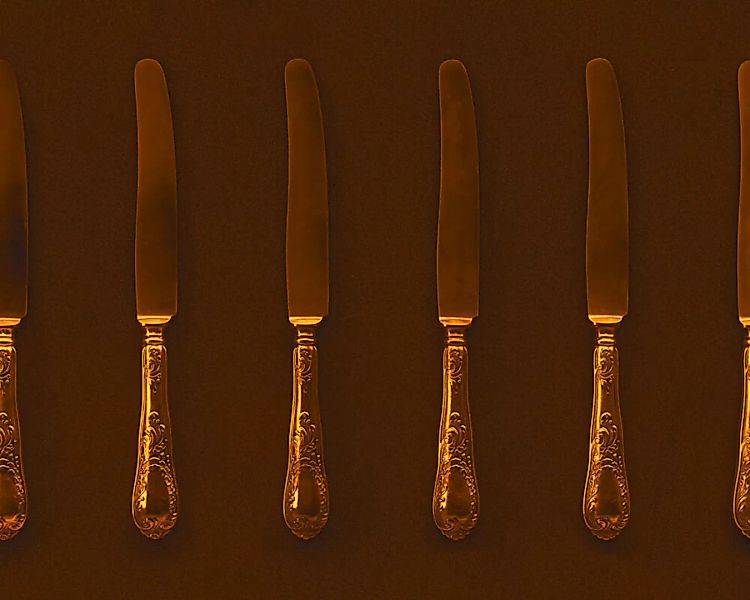 Fototapete "antique Messer" 4,00x2,50 m / Strukturvlies Klassik günstig online kaufen