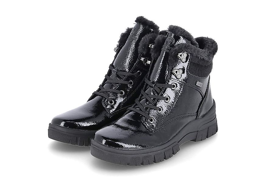 Remonte Remonte D0E71-02 Damen Leder & Textil schwarz Winterstiefel günstig online kaufen