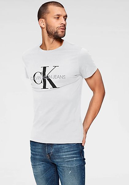 Calvin Klein Jeans T-Shirt "ICONIC MONOGRAM SLIM TEE" günstig online kaufen