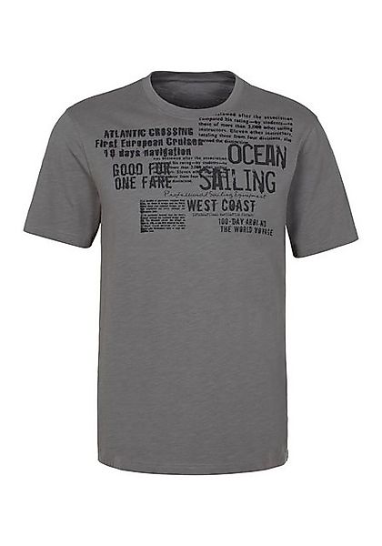 John Devin T-Shirt mit Print Regular-Fit, aus Slub-Qualität, mit Print günstig online kaufen