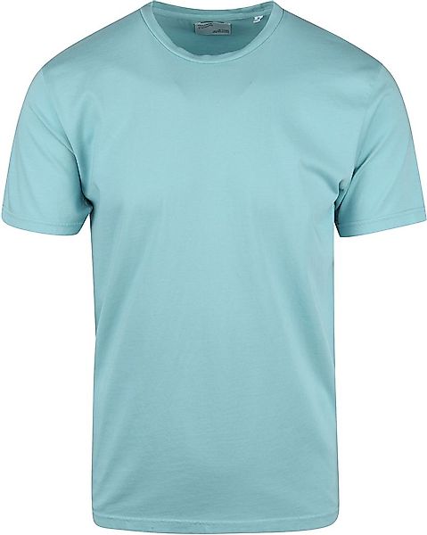 Colorful Standard Organisch T-shirt Blau - Größe M günstig online kaufen