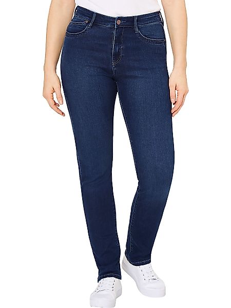 Paddock`s Damen Jeans Pat - Slim Fit Blau - Dark Stone Soft Blue günstig online kaufen