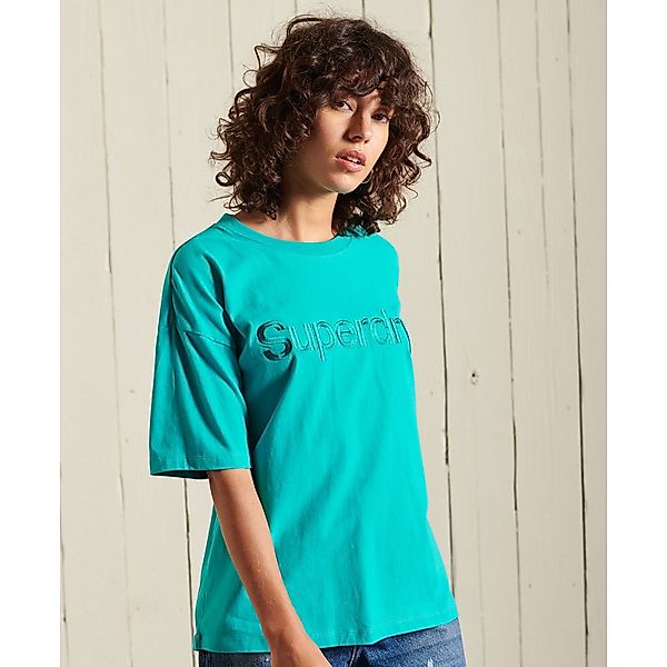 Superdry Core Logo Source Kurzarm T-shirt XL Opal Green günstig online kaufen