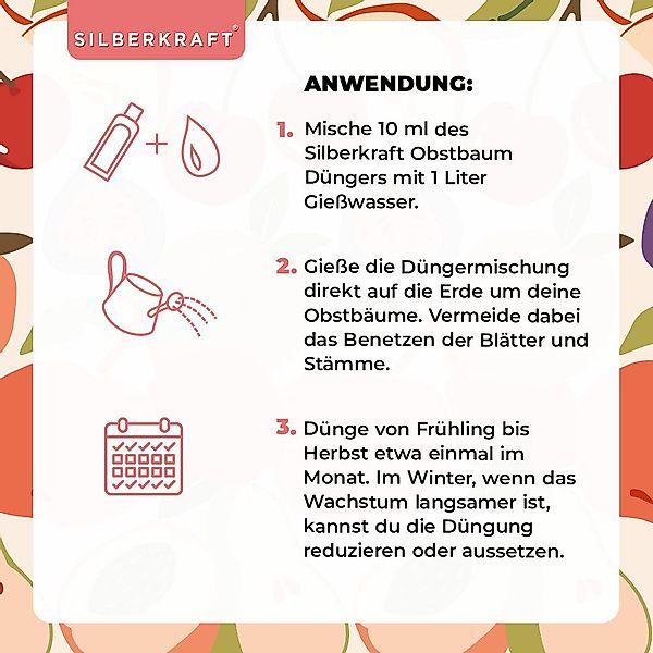 Silberkraft Pflanzenstärkungsmittel Obstbaumdünger - Mineralischer NPK günstig online kaufen