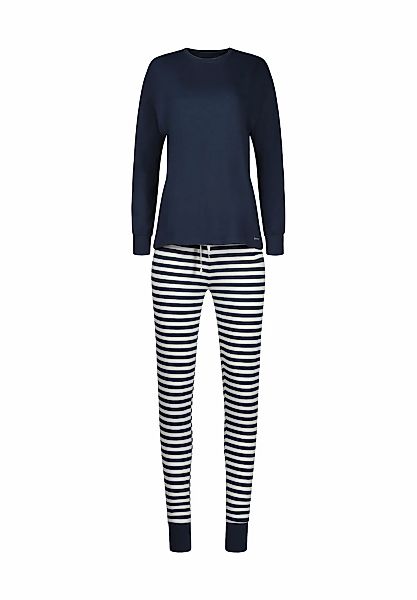 Skiny Pyjama "Night In Mix & Match" 2 tlg. mit Rundhalsausschnitt, langärme günstig online kaufen