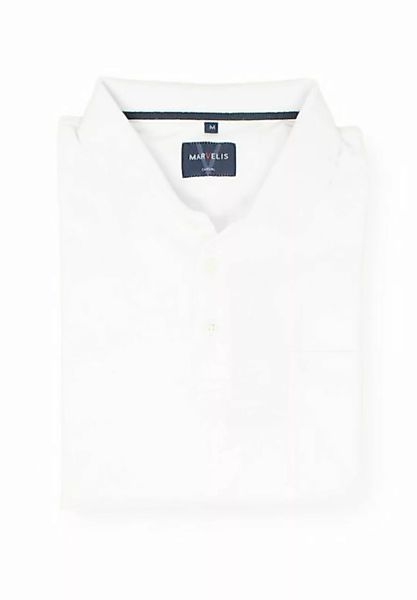 MARVELIS Poloshirt Poloshirt - Quick Dry - Einfarbig - Weiß Quick Dry günstig online kaufen
