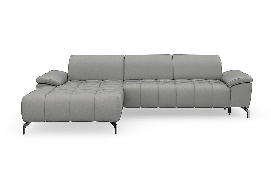sit&more Ecksofa »Cool L-Form«, wahlweise mit Kopfteilverstellung und Vorzi günstig online kaufen