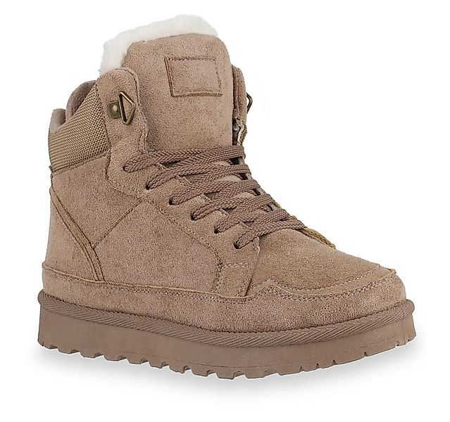 VAN HILL 841867 Sneaker Damen Warm Gefütterte Sneaker High Bequeme Profil-S günstig online kaufen