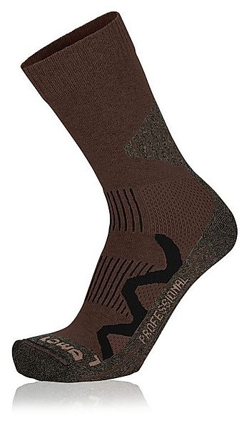 Lowa Wandersocken Crew 3-Season Pro (Baumwolle, hoher Tragekomfort) dunkelb günstig online kaufen