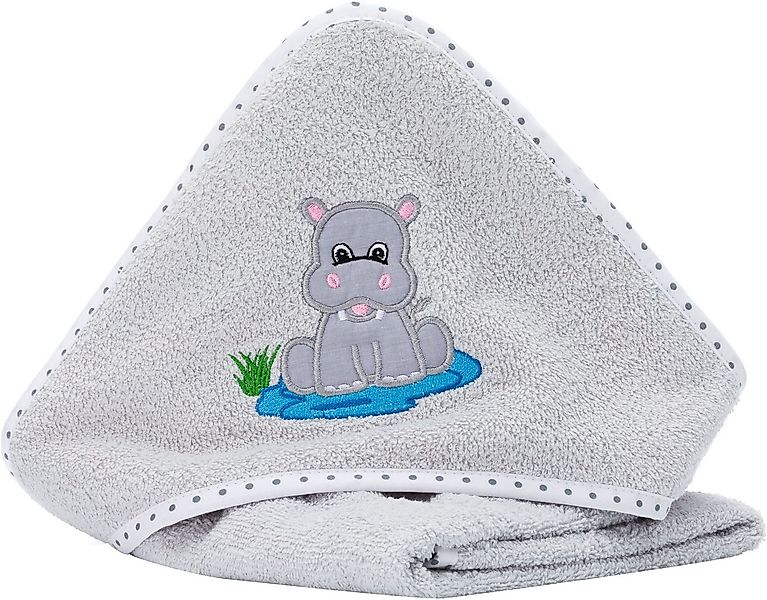 Fillikid Kapuzenhandtuch mit Tiermotiv, (1-St) günstig online kaufen