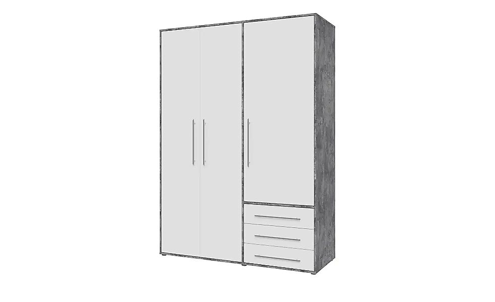 Kleiderschrank  Morley ¦ grau ¦ Maße (cm): B: 144,4 H: 200 T: 53.0 Schränke günstig online kaufen